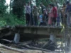 Jembatan Desa Tebuah Elok Miring Dihantam Banjir, Bupati Sambas Siapkan Perbaikan