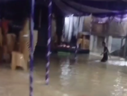 Hujan Lebat Picu Sungai Wal Meluap Banjir di OKU Rendam Desa Gunung Meraksa