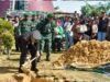 Penghormatan Terakhir Pemakaman Praka Anumerta Aprianus Dipimpin Dandim Sintang