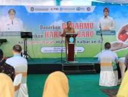 Wagub Apresiasi Aksi Donor Darah pada Peringatan HUT Bank Kalbar ke 62