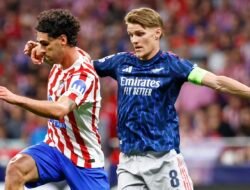 Hasil Semifinal Liga Champions: Atletico Madrid vs Arsenal Imbang 1-1, Robin Le Normand Kecewa