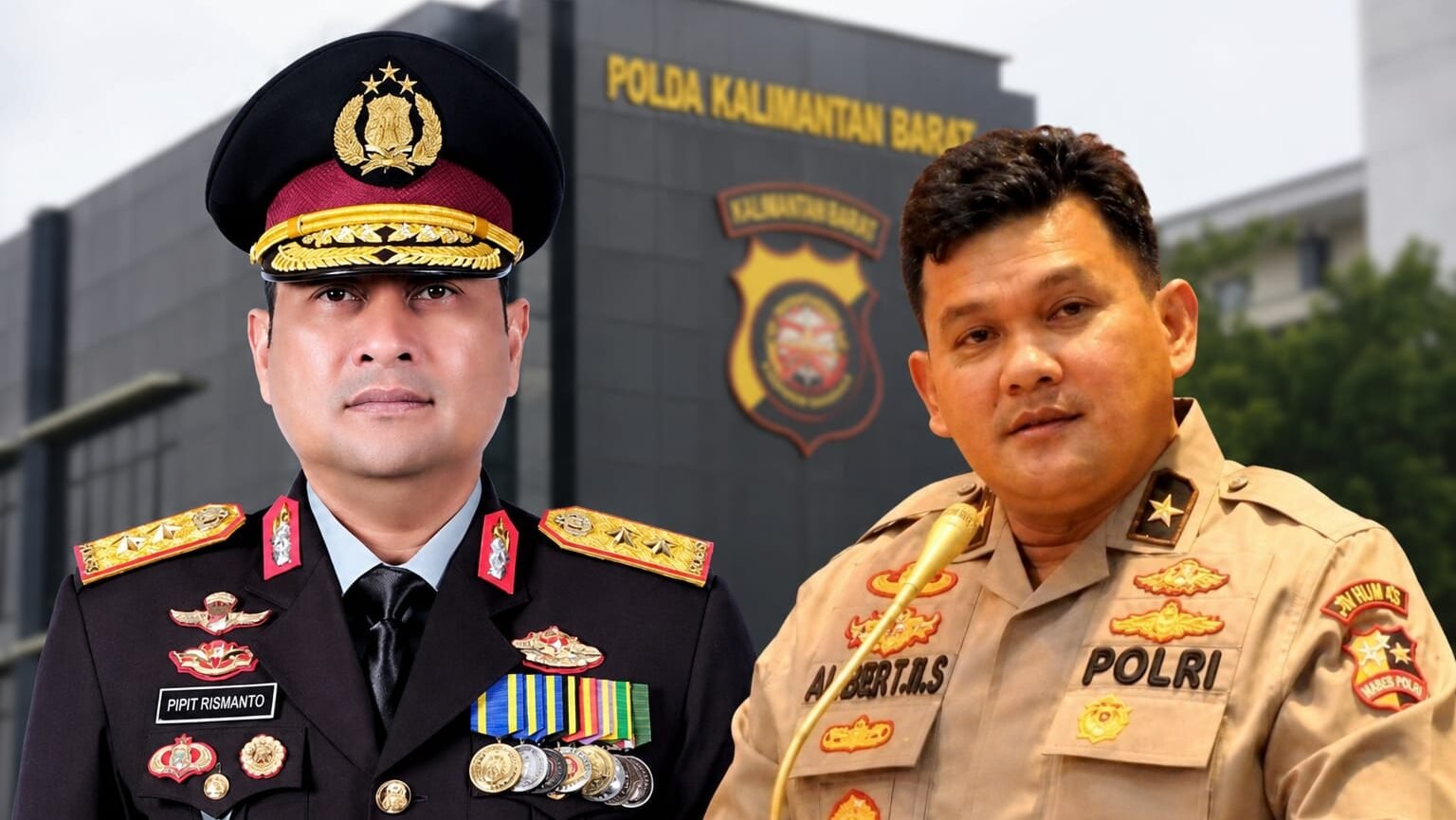 Irjen Alberd Teddy Sianipar resmi diangkat menjadi Kapolda Kalbar baru menggantikan Irjen Pipit Rismanto yang kini menjabat sebagai Kapolda Jawa Barat.