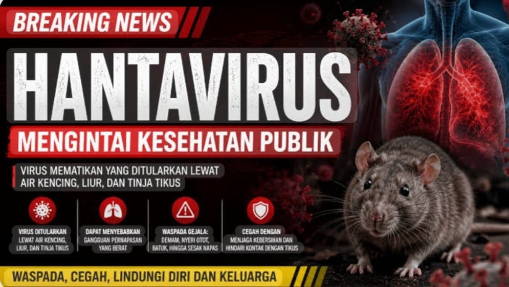 Dinas Kesehatan mengonfirmasi temuan kasus pertama Hanta Virus di Ketapang yang menyebabkan satu warga meninggal dunia akibat tertular dari tikus.