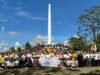 Ratusan Umat Buddha Gelar Karya Bhakti Waisak Bersihkan Taman Makam Pahlawan Singkawang