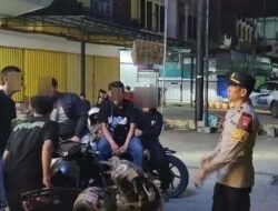 Polres Sintang Tertibkan Balap Liar 15 Orang dan 11 Motor Diamankan