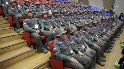 Suasana kegiatan Senior Disaster Management Training (SDMT) yang diikuti oleh puluhan pimpinan BPBD dari seluruh Indonesia di Kabupaten Bogor.