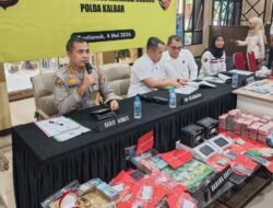 Polda Kalbar Ungkap 42 Kasus PETI dan BBM, Puluhan Tersangka Diamankan