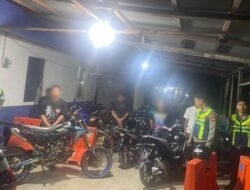 Respons Keluhan Warga Polres Gelar Razia Knalpot Brong di Sekadau, Belasan Pengendara Terjaring Razia