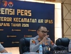 Polres Ketapang Tangkap Sejumlah Tersangka Rangkaian Aksi Teror di Air Upas