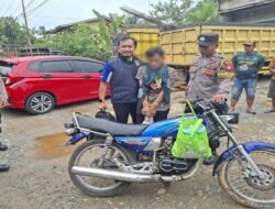 Warga Tangkap Pelaku Pencurian Motor di Sekadau Saat Mogok di Bengkel